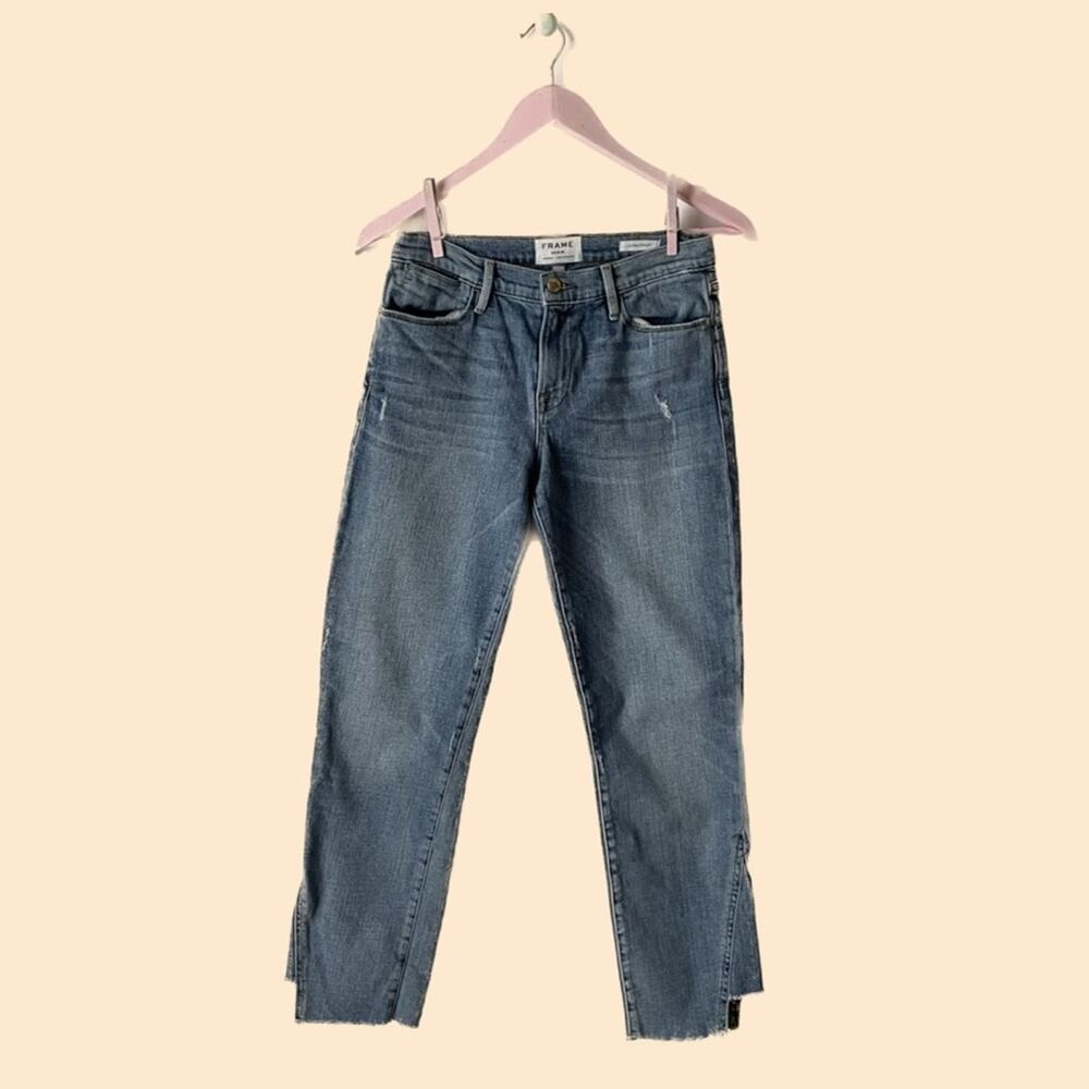 FRAME Le High Straight Jeans Size 26
